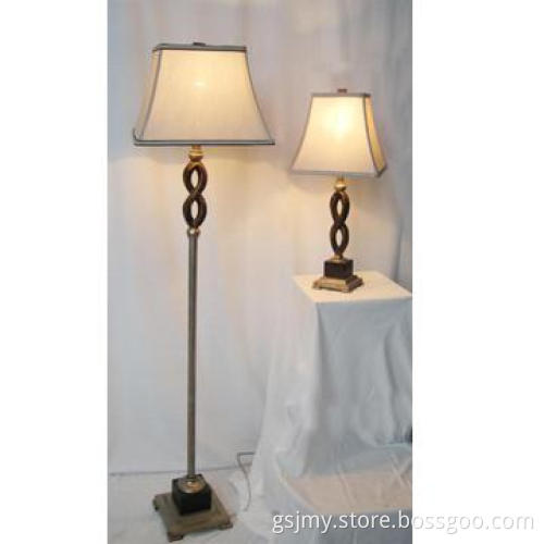 Twist Modern Looking Home Lamp Set
